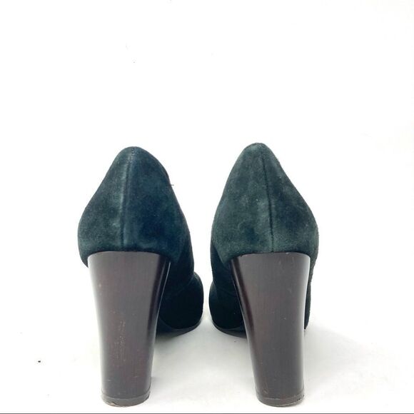 Missoni by Target Chevron Striped Toe Black Suede Pumps Size 8 - Picture 4 of 8